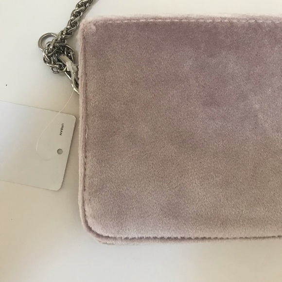 Urban Outfitters NWT Velvet Wallet Crossbody Bag - Picture 5 of 10